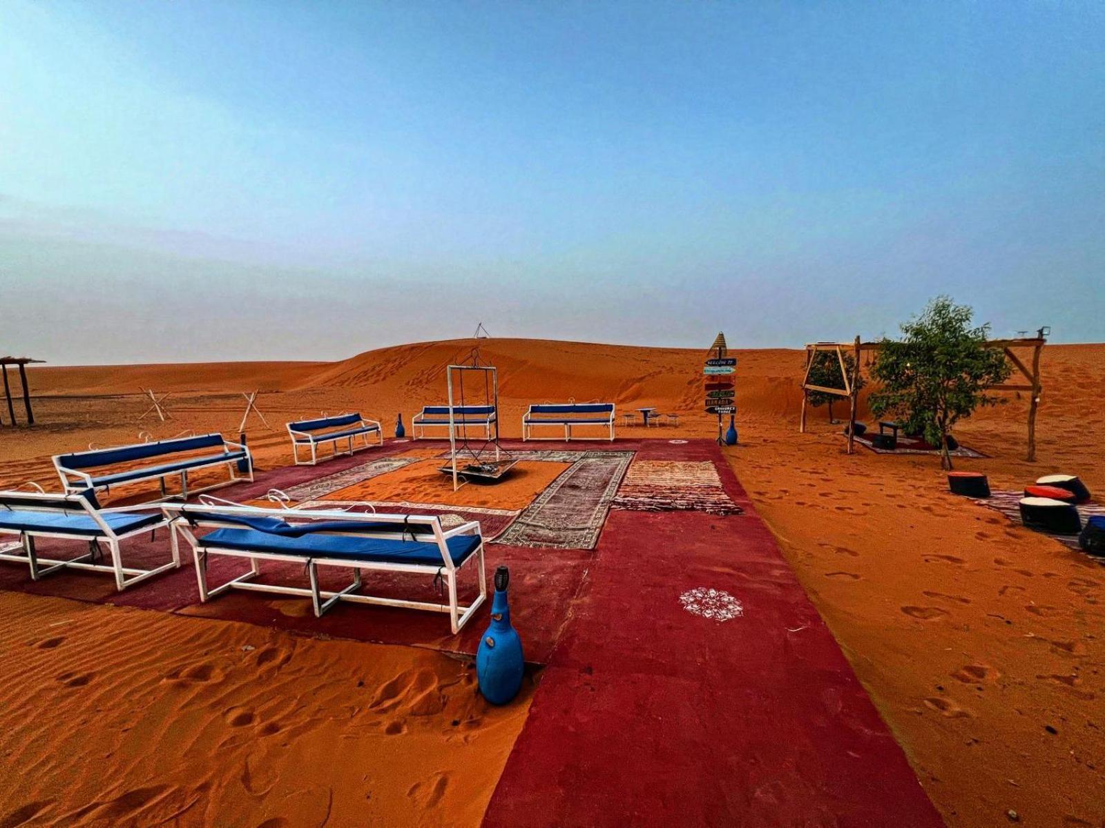 Desert Camp Camel & Sandboarding 메르주가 외부 사진