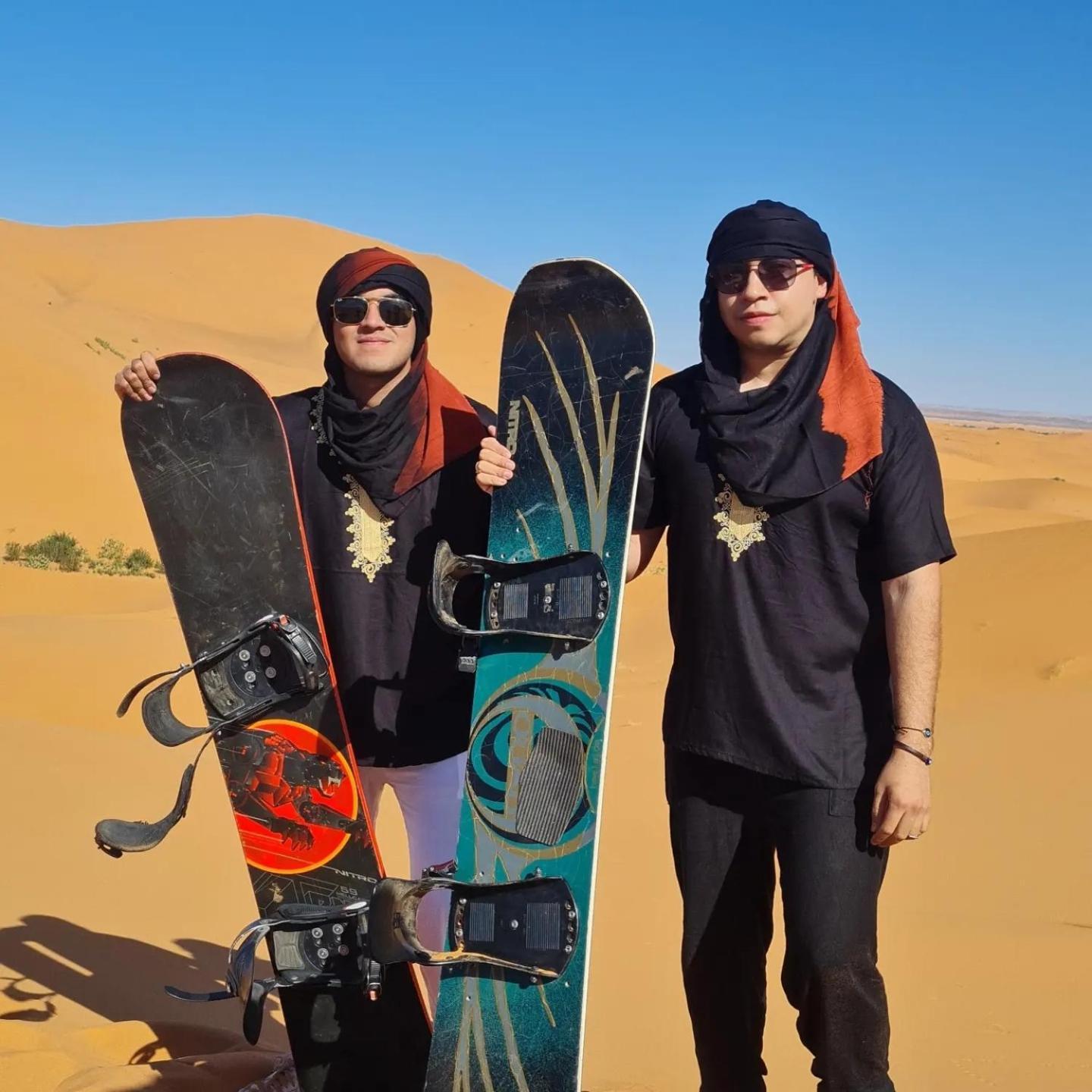 Desert Camp Camel & Sandboarding 메르주가 외부 사진